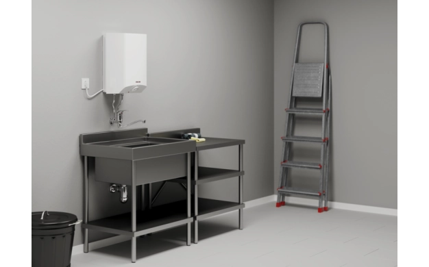 Stiebel Eltron ESH 10 O-P Plus – компактен бойлер над мивка с ефективно отопление на вода